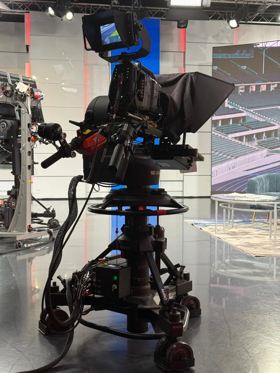 Behind the scenes